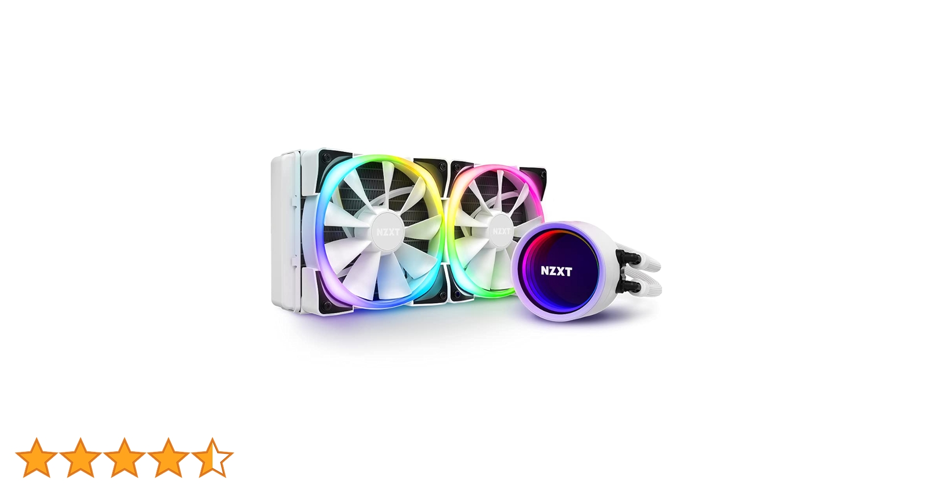 新品 NZXT KRAKEN X53 ホワイト Amazon | NZXT KRAKEN X53 ホワイト 簡易水冷CPUクーラー RGB